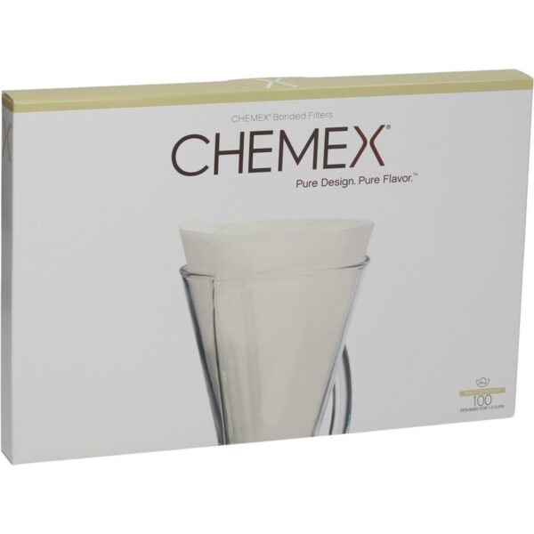 Chemex FP-2-kahvisuodatin (1-3 kuppia), 100 kappaletta.
