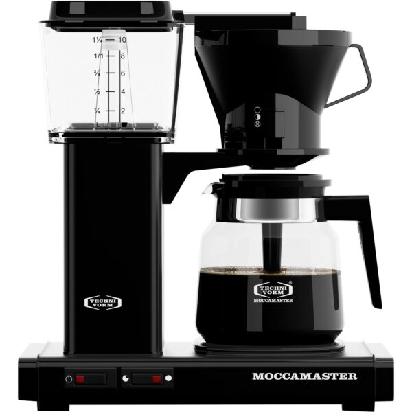 Moccamaster Manual-kahvinkeitin, musta