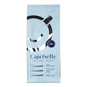 Kofeiinittomat kahvipavut Caprisette Lullaby Decaf, 1 kg