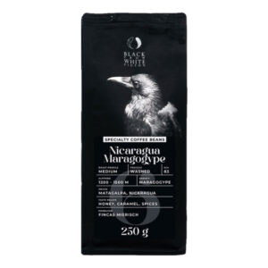 Specialty-kahvipavut Black Crow White Pigeon Nicaragua Maragogype, 250 g