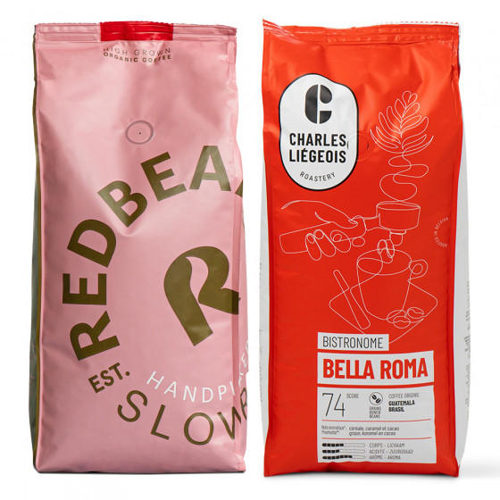 Kahvipapusetti Gold Label Organic + Bella Roma