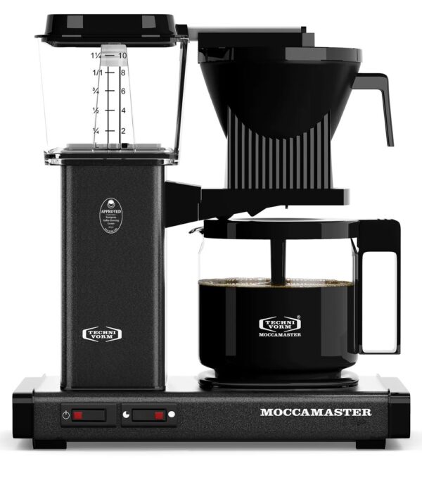 Moccamaster Automatic kahvinkeitin 1,25 l Antrasiitti