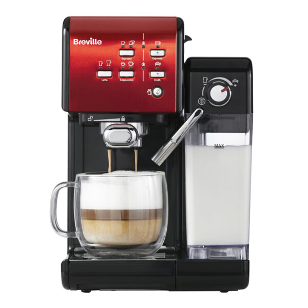 Breville - Prima Latte II Kahvikone Punainen