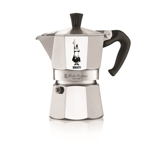 Bialetti Moka kahvinkeitin 3 kuppia Silver