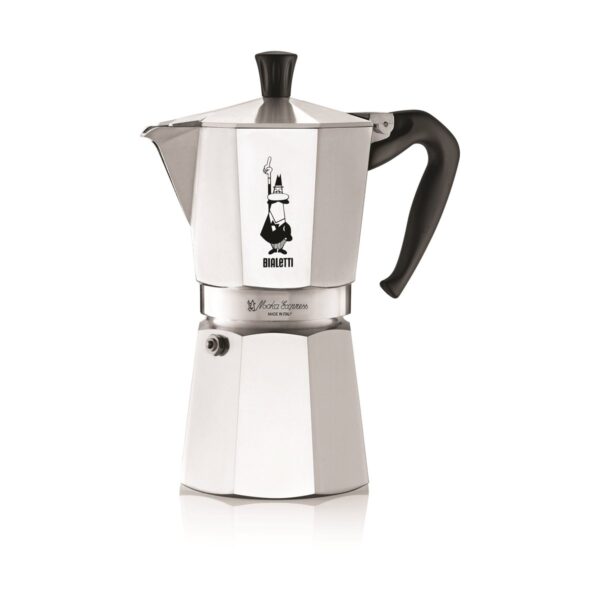 Bialetti Moka kahvinkeitin 9 kuppia Silver