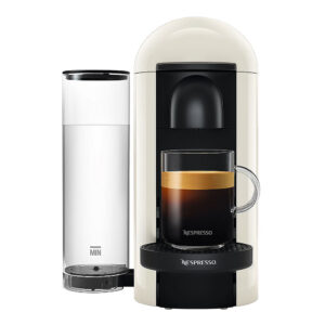 Nespresso - Nespresso VertuoPlus Round Top Kahvinkeitin Valkoinen