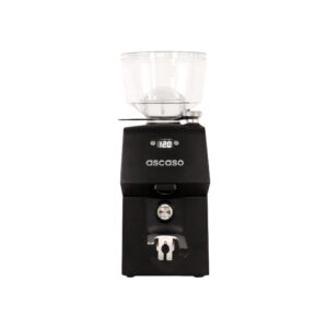 Ascaso H64 espresso-kahvimylly - Single Dose, musta