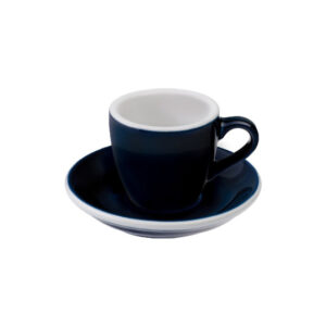 Espresso kuppi ja lautanen Loveramics Egg Denim, 80 ml