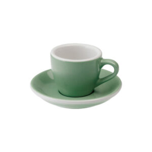 Espresso kuppi ja lautanen Loveramics Egg Mint, 80 ml