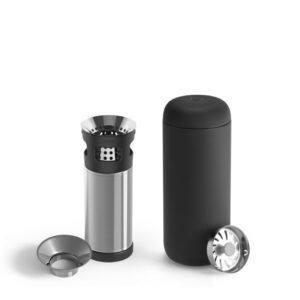 Fellow Carter Infuser setti (termosmuki sihdillä), mattamusta