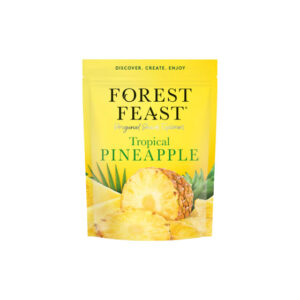 Forest Feast kuivatut ananasviipaleet, 120 g