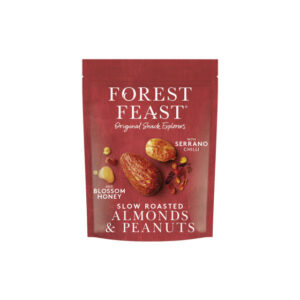 Forest Feast mantelit & maapähkinät hunajalla ja chilillä, 120 g