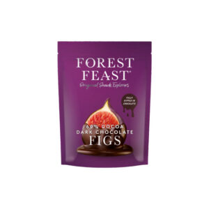 Forest Feast tummalla suklaalla kuorrutetut viikunat, 140 g