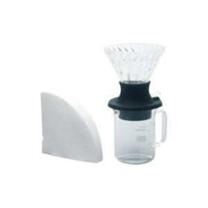 Hario V60-02 Immersion Dripper Switch: suodatinsuppilo + suodatinpussit