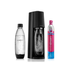 Hiilihapotuslaite SodaStream Terra Black + 2 pulloa