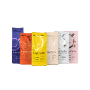 Lajitelma kahvipapuja Caprisette, 6 x 250 g