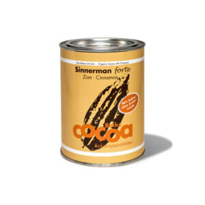 Luomukaakao Becks Cacao Sinnerman forte kanelilla, 250 g