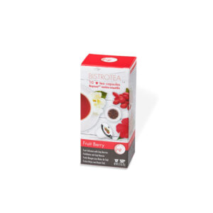Luomuteekapselit Nespresso®-koneisiin Bistro Tea Fruit Berry, 10 kpl.