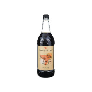 Makusiirappi jääteelle Sweetbird Peach Iced Tea, 1 l