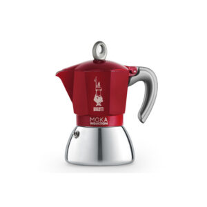 Mutteripannu Bialetti Moka Induction Red 6 cups