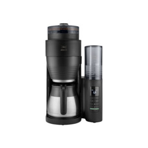 Melitta AromaFresh Therm Pro X kahvinkeitin myllyllä – musta