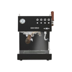Ascaso Steel Duo Plus Black&Wood espressokeitin – musta, käytetty-kunnostettu