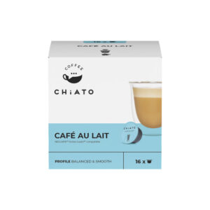 NESCAFÉ® Dolce Gusto® -koneisiin sopivat kahvikapselit CHiATO Café au Lait, 16 kpl.