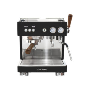 Ascaso Baby T Plus Textured Black espressokeitin – puoliammattimainen, käytetty