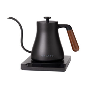 Vedenkeitin CHiATO flowPLAY Gooseneck, 0,6 l – musta