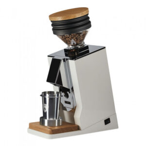 Eureka Oro Mignon Single Dose espresso-kahvimylly – valkoinen, käytetty