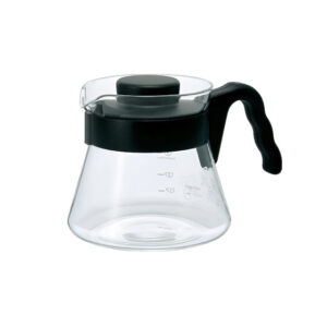 Hario V60 lasinen kahvikannu, 450 ml – musta