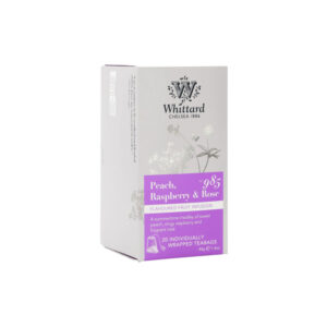 Hedelmähauduke Whittard of Chelsea Peach, Raspberry & Rose, 20 kpl.