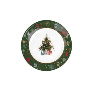 Jälkiruokalautanen Homla KALVEN Green, 19 cm