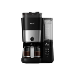 Philips All-in-1 Brew HD7900/50 kahvinkeitin myllyllä – musta/hopea, käytetty